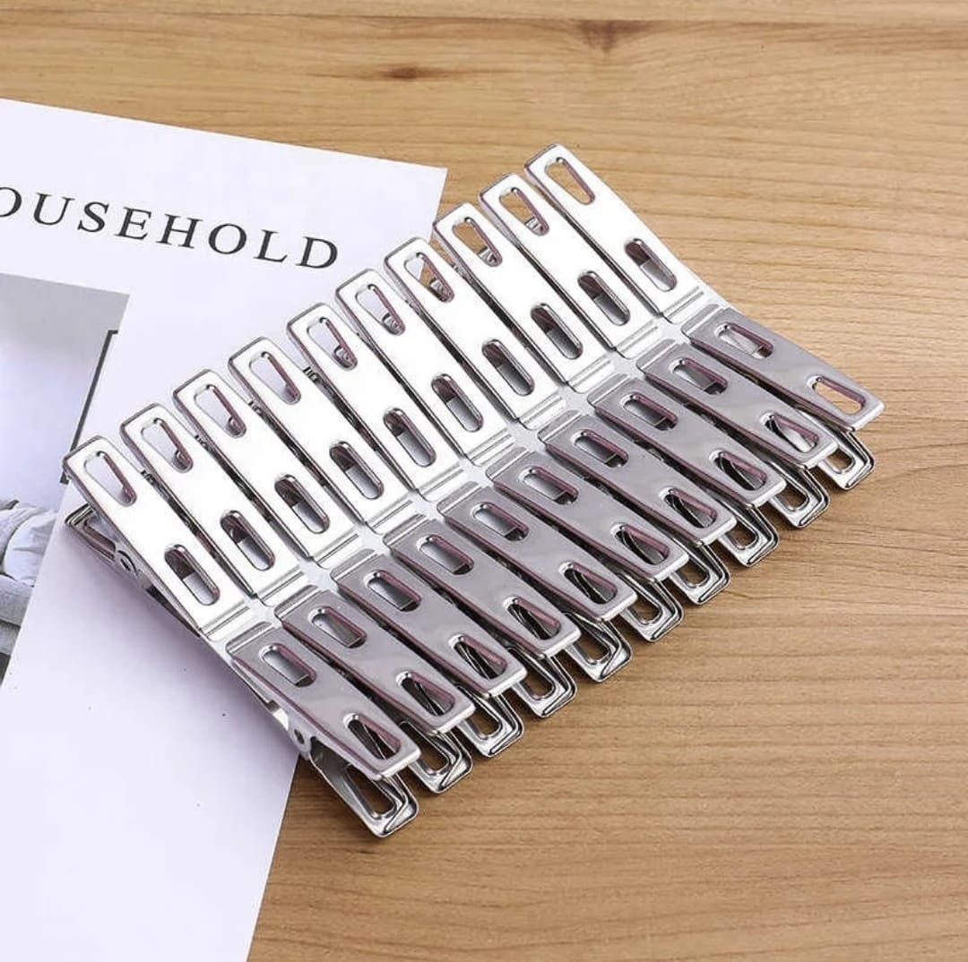 Picture of Clothes Clip High Quality Stainless Steel Powerful Clothes Drying Clip Socks Drying Clip Small