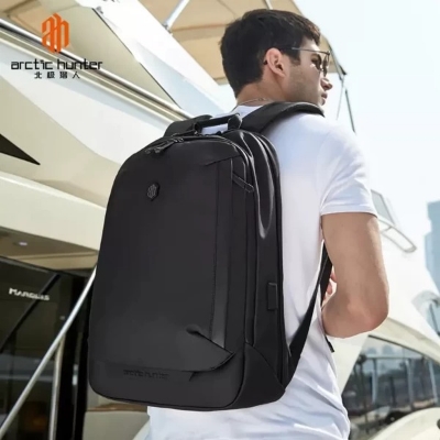 Picture of ARCTIC HUNTER B00443 Men Waterproof 15.6 Inch Laptop Backpacks