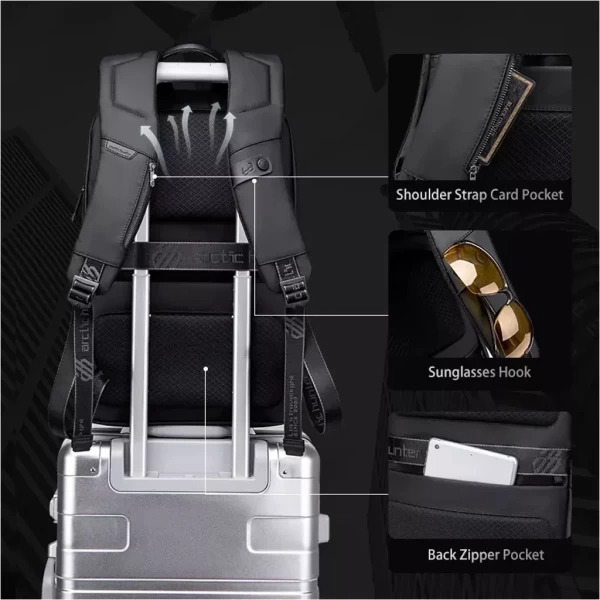 Picture of ARCTIC HUNTER B00443 Men Waterproof 15.6 Inch Laptop Backpacks