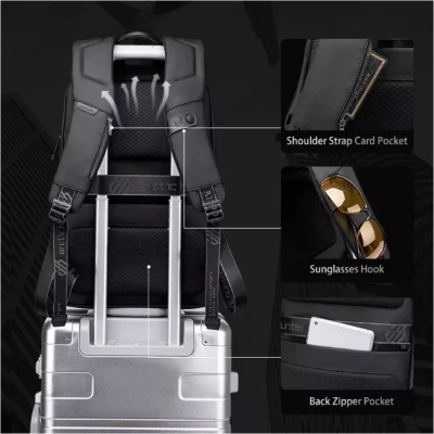 Picture of ARCTIC HUNTER B00443 Men Waterproof 15.6 Inch Laptop Backpacks