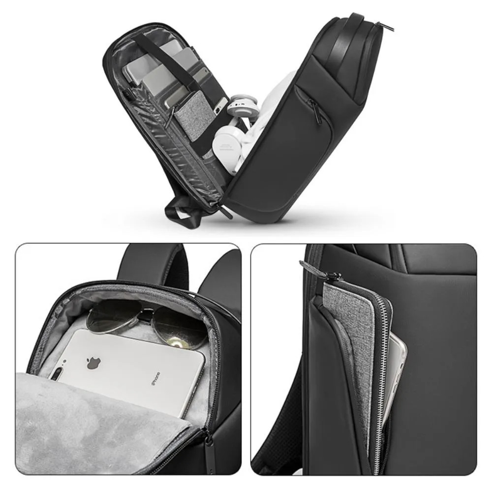 Picture of BANGE BG-7277 Business Large Capacity Backpack Men Waterproof Travel Computer Backpack