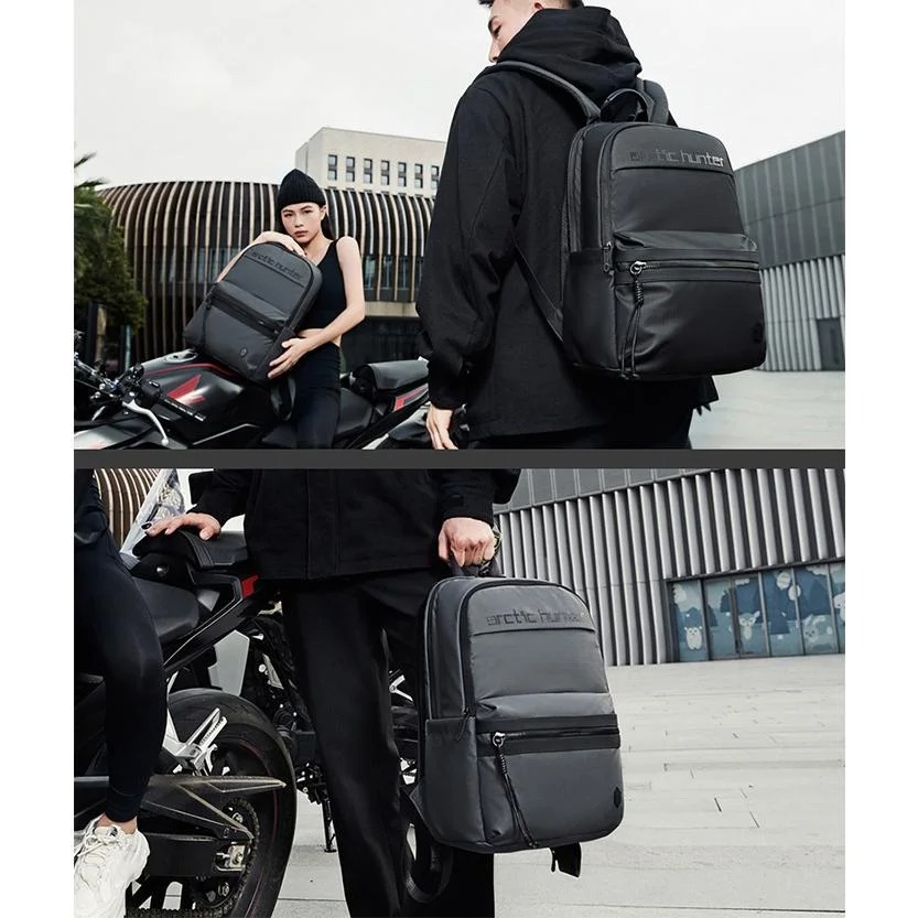 Picture of Arctic Hunter B00536 15.6-inch Waterproof Casual Oxford Laptop Backpack
