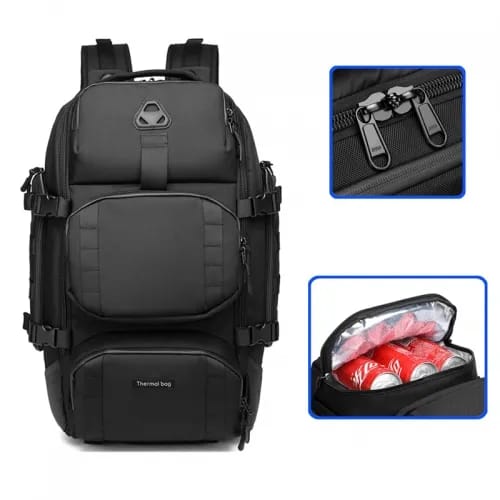 Picture of Ozuko 9386 Multi Pocket Hiking Travel Backpack