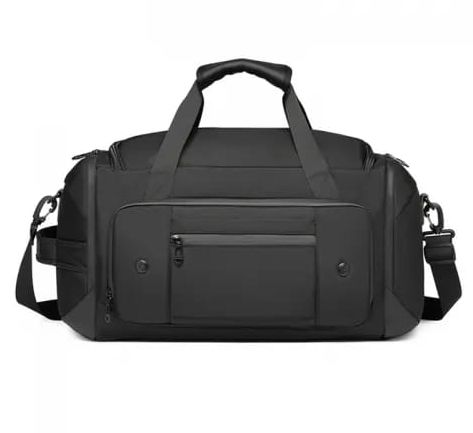 Picture of OZUKO 9709 55L Travel Bag Waterproof Duffel Bag With Shoes Compartment Business Travel Bag Luggagen