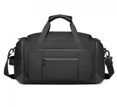 Picture of OZUKO 9709 55L Travel Bag Waterproof Duffel Bag With Shoes Compartment Business Travel Bag Luggagen