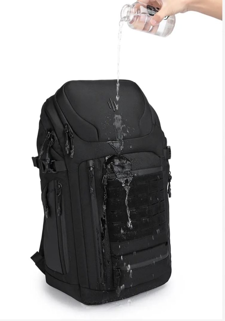 Picture of Ozuko 9746 Anti Theft Travel Backpack For Man Waterproof Custom Computer Laptop Business Bag Outdoor Hiking Backpack