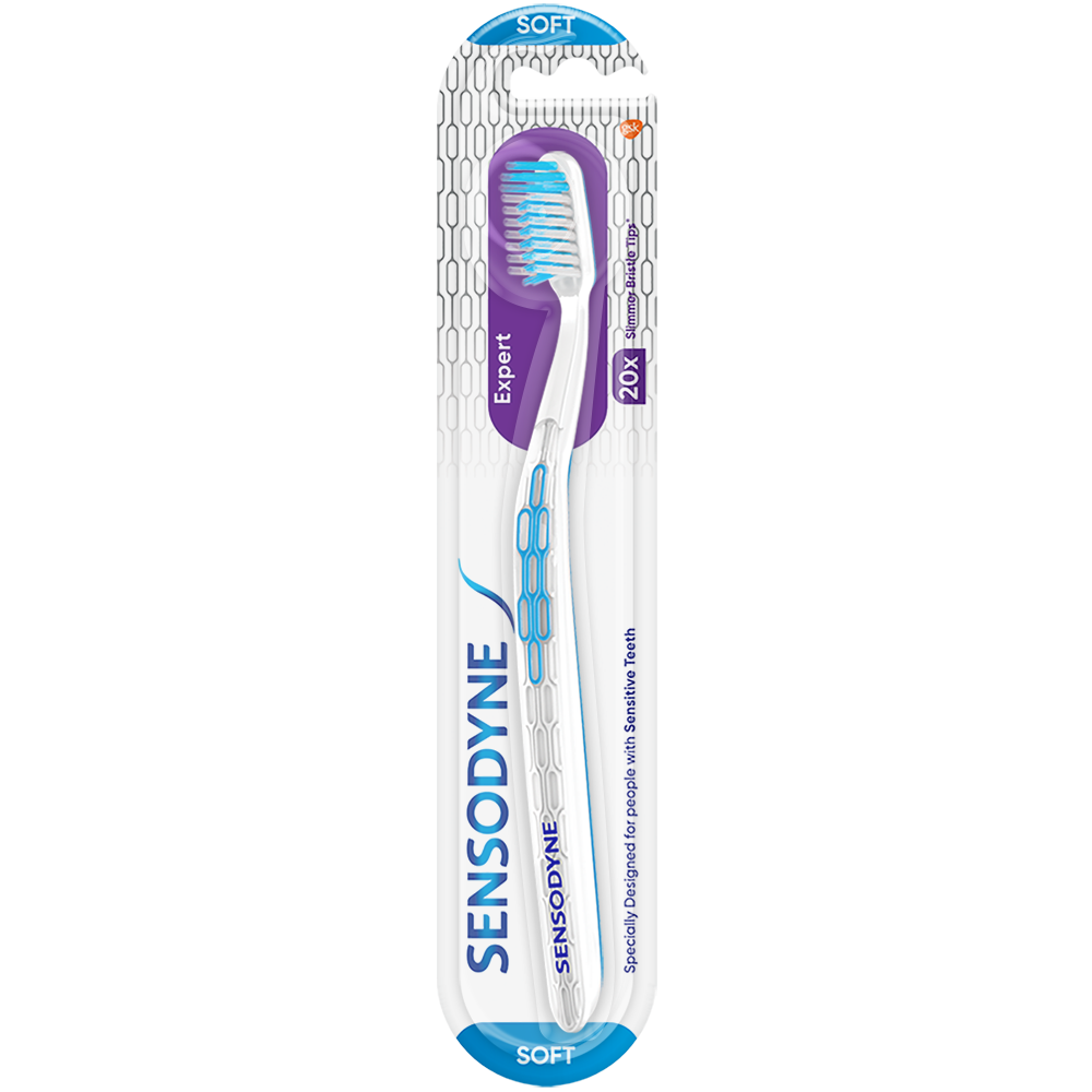 Buy  Sensodyne Expert Toothbrush Up to 20X slimmer bristle tips & soft rounded bristles (Buy 2 Get 1) at best price in Bangladesh 