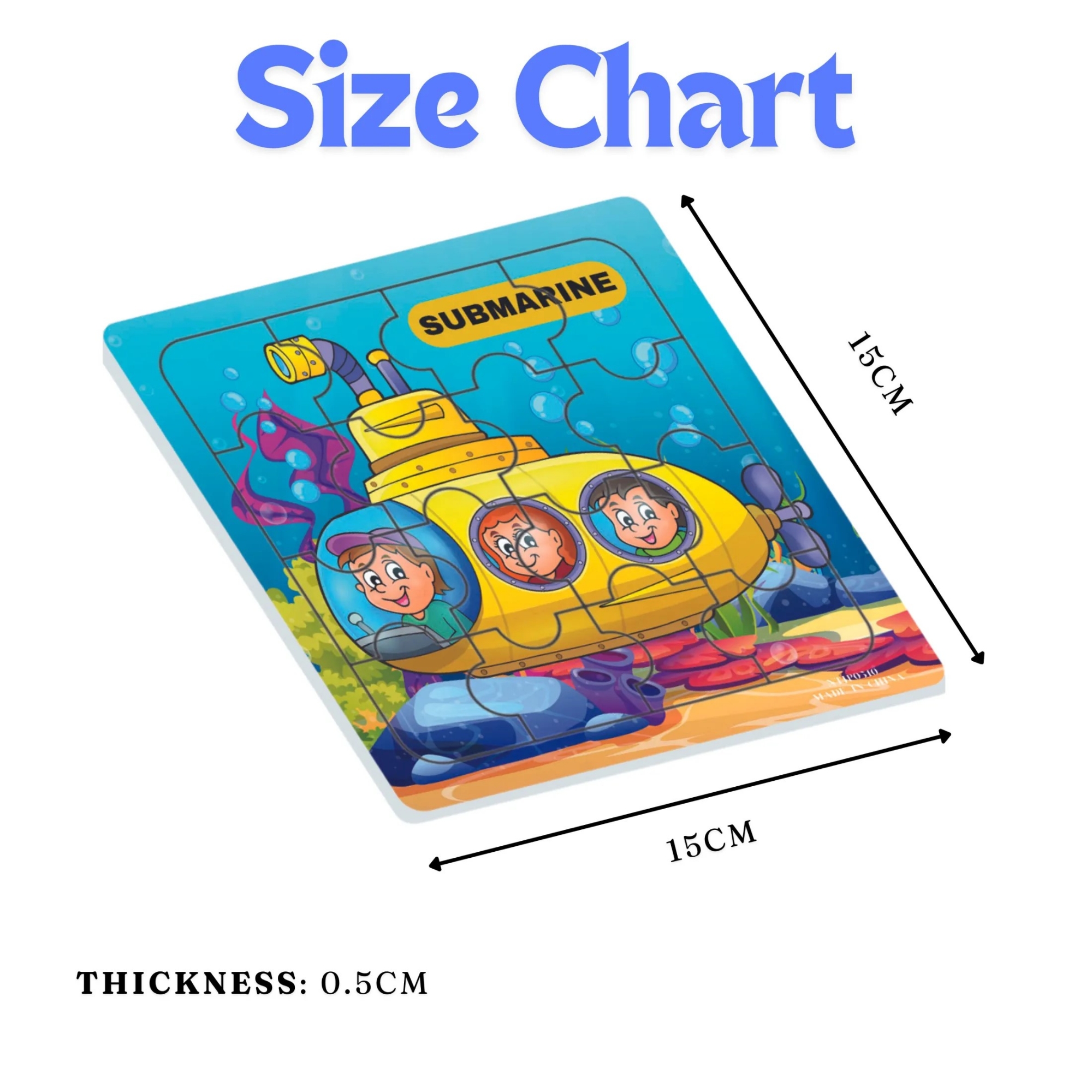 Picture of 3D Jigsaw Puzzle Educational Toy For Children Cartoon Animal Vehicle Intelligence Puzzles - Puzzle Toy For Kids