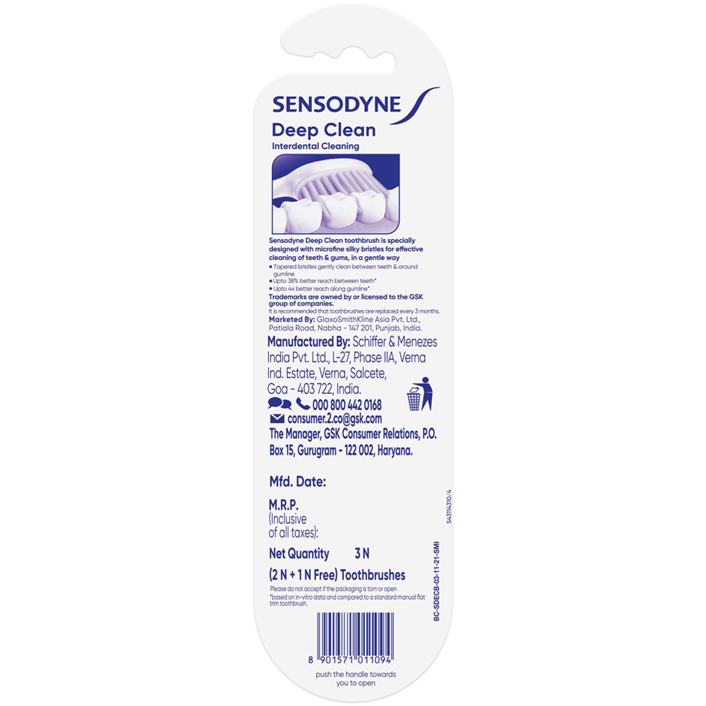 Buy   Sensodyne Sensitivity & Gum Toothbrush 3X effective on gums at best price in Bangladesh 