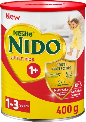 Picture of Nestle Nido Milk Powder 1+ Little Kids 1 to 3 Years 400gm Dubai