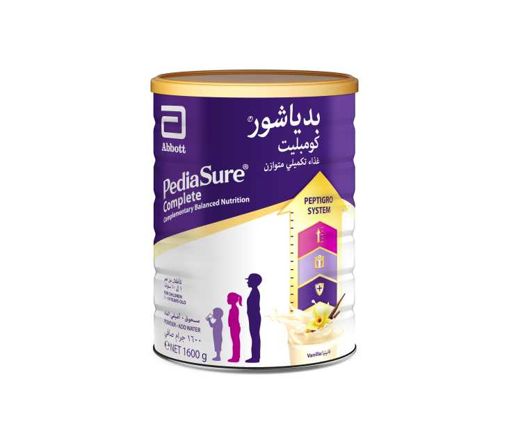 Picture of Pediasure Complete Vanilla Milk Powder 1600gm Singapore