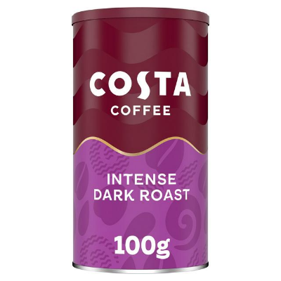 Picture of Costa Intense Dark Roast Coffee 100gm UK