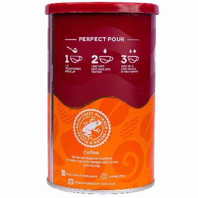 Picture of Costa Smooth Medium Roast Coffee 100gm UK