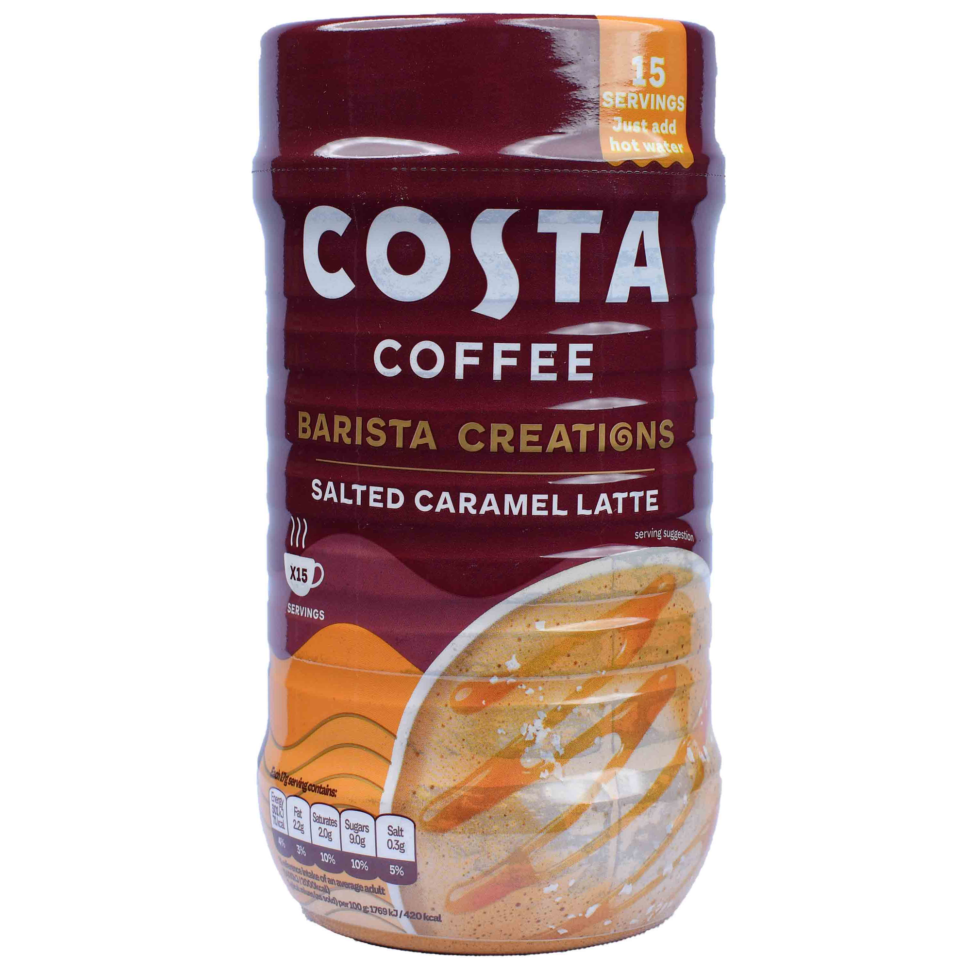 Picture of Costa Barista Creations Salted Caramel Latte Coffee 255gm Uk