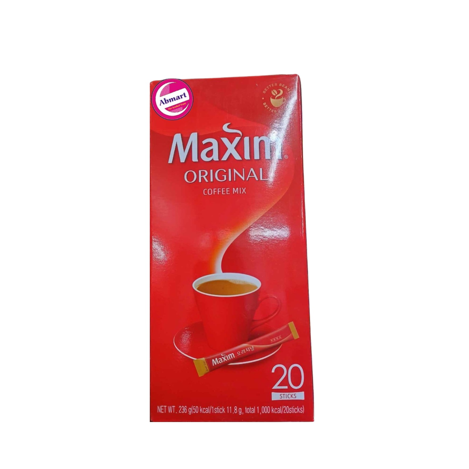 Picture of Maxim Original Coffee Mix 20 Sticks 236gm Korea