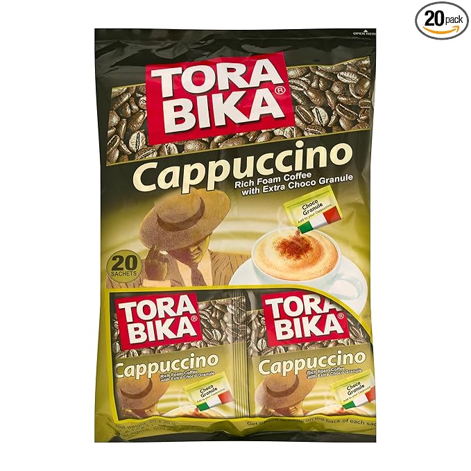Picture of Tora Bika Cappuccino Coffee 20 Sticks