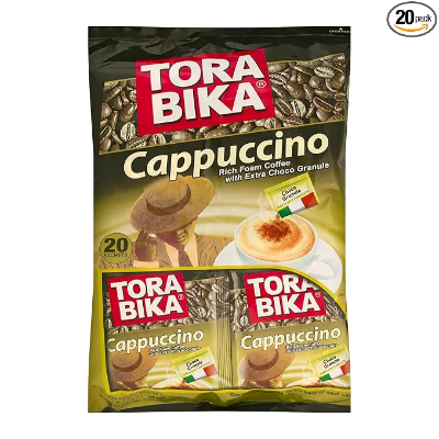 Picture of Tora Bika Cappuccino Coffee 20 Sticks