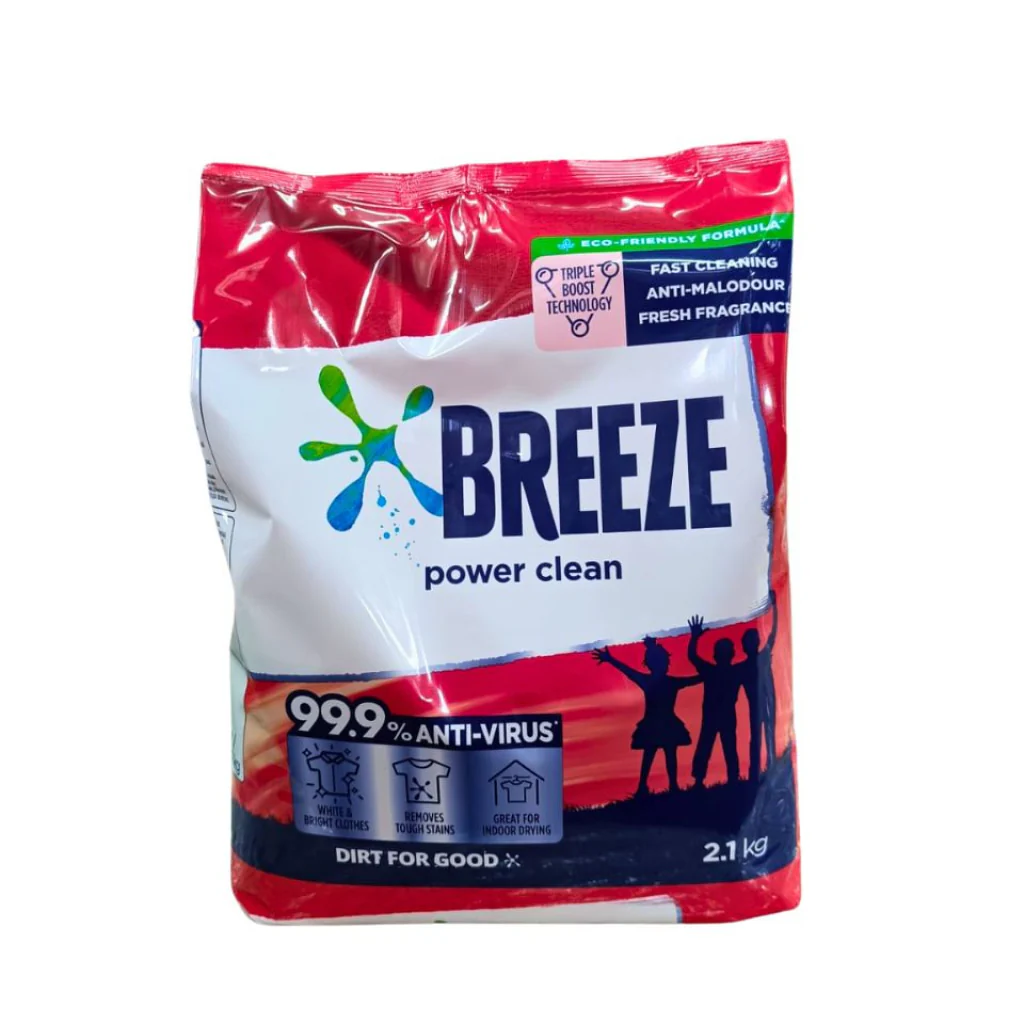 Picture of Breeze Power Clean detergent powder 2.1kg Malaysia