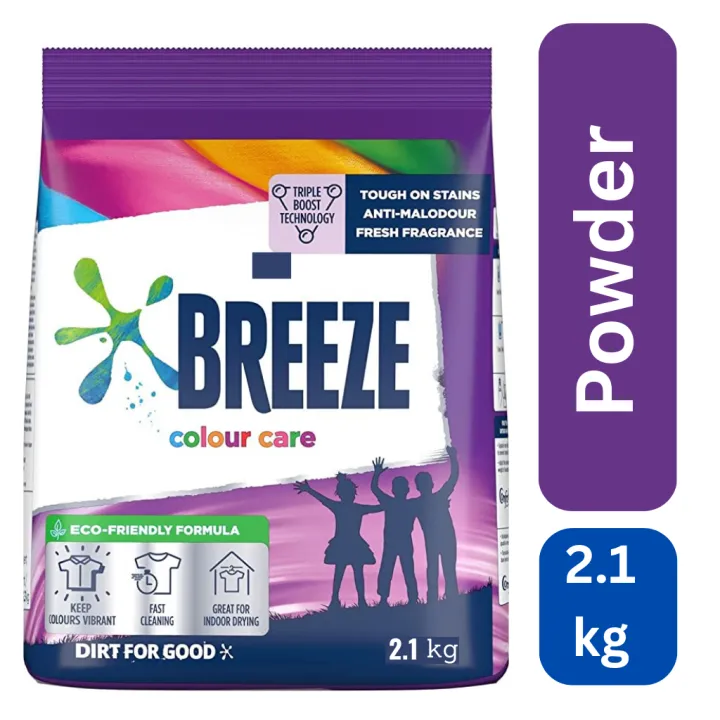 Picture of Breeze Colour Care detergent powder 2.1kg Malaysia