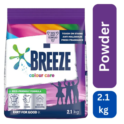 Picture of Breeze Colour Care detergent powder 2.1kg Malaysia