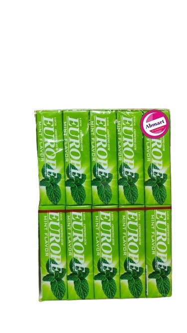 Picture of Europe Chewing Gum Mint Flavor 20 Box 5 Sticks Per Box