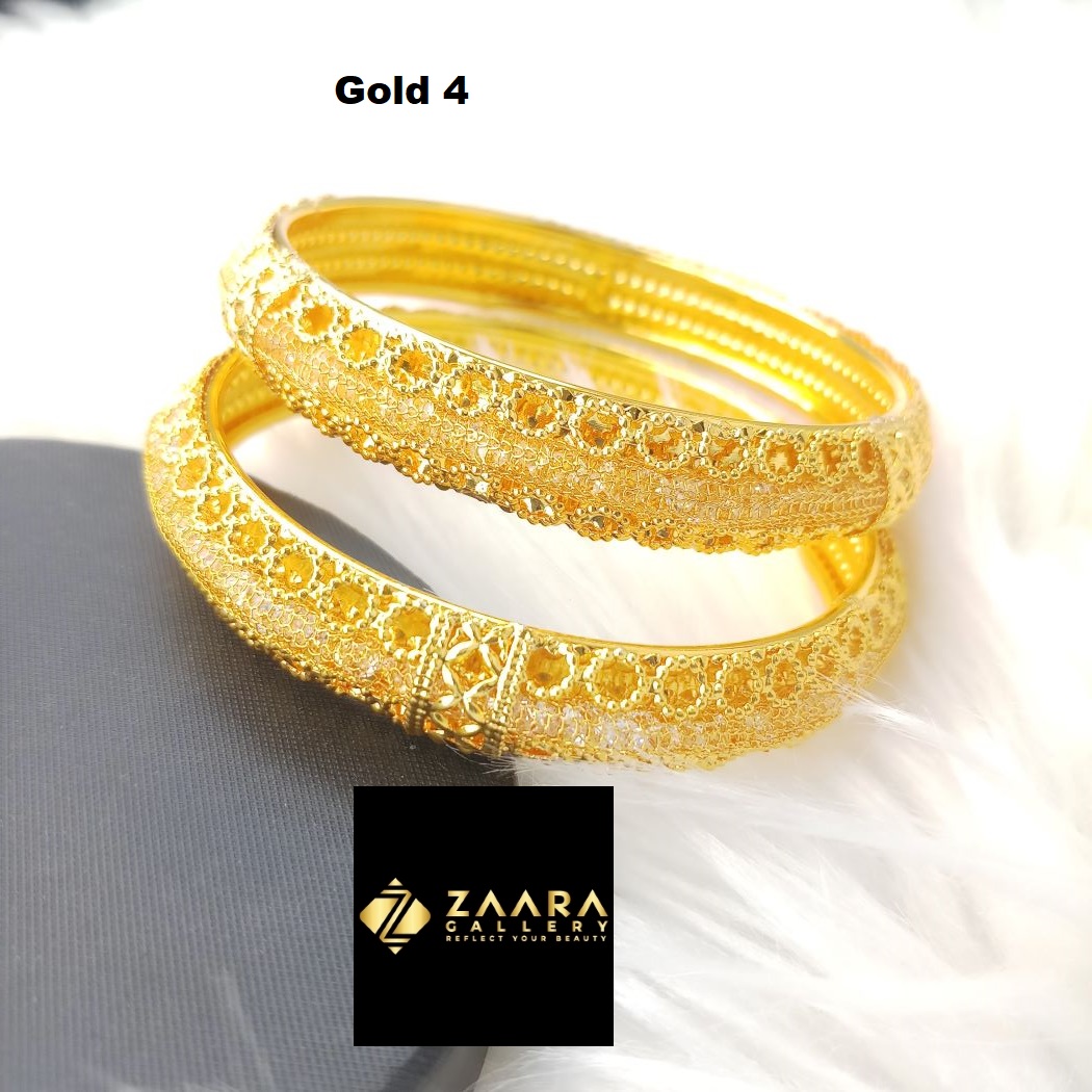 Picture of Multicolor Crystal Beads & Metal Bangles for Women and Girls Direct Factory Sale (Imported) MCB8081- 2 Pieces - Bangles