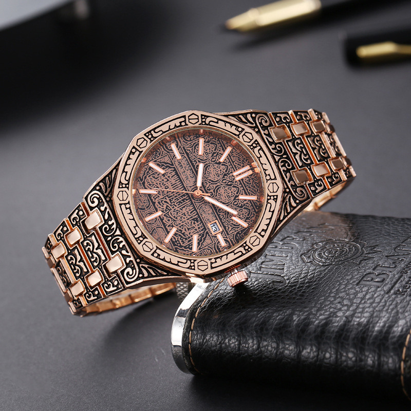 Picture of Ayatul Kursi Men Casual Watches Fashion Watch Quartz Watch Outdoor Wristwatches for Men - M1180/M1194 - Watch for Men