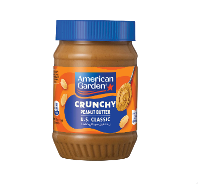 Picture of American Garden Crunchy Peanut Butter 454gm