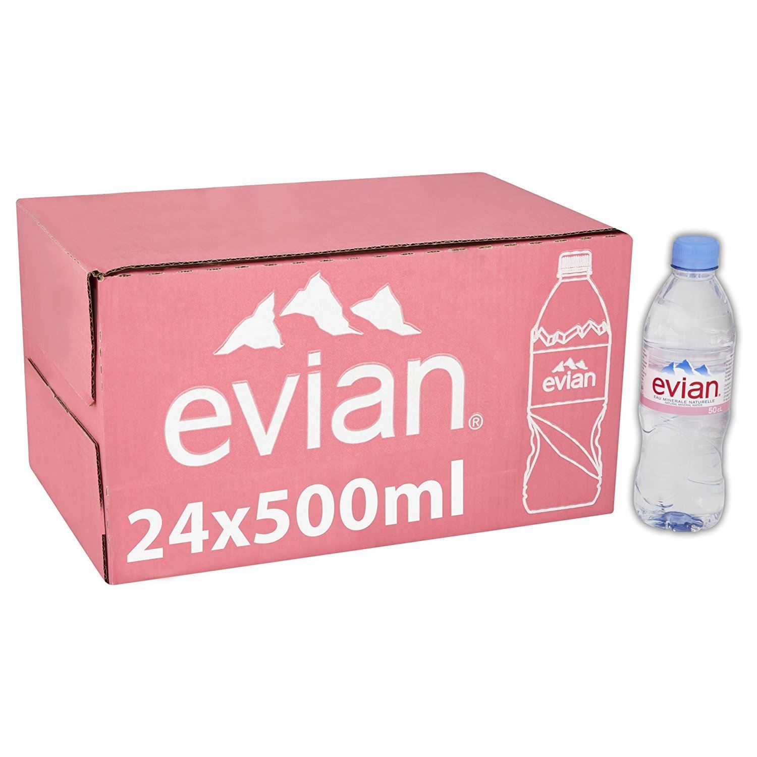 Picture of Evian Water 500ml 24pcs Box