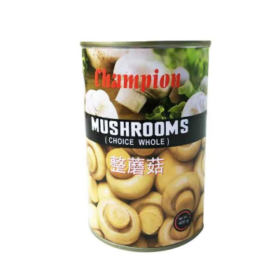 Picture of Champion Choice Whole Mushroom 400gm