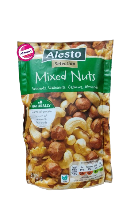 Picture of Alesto Mixed Nuts 200gm UK