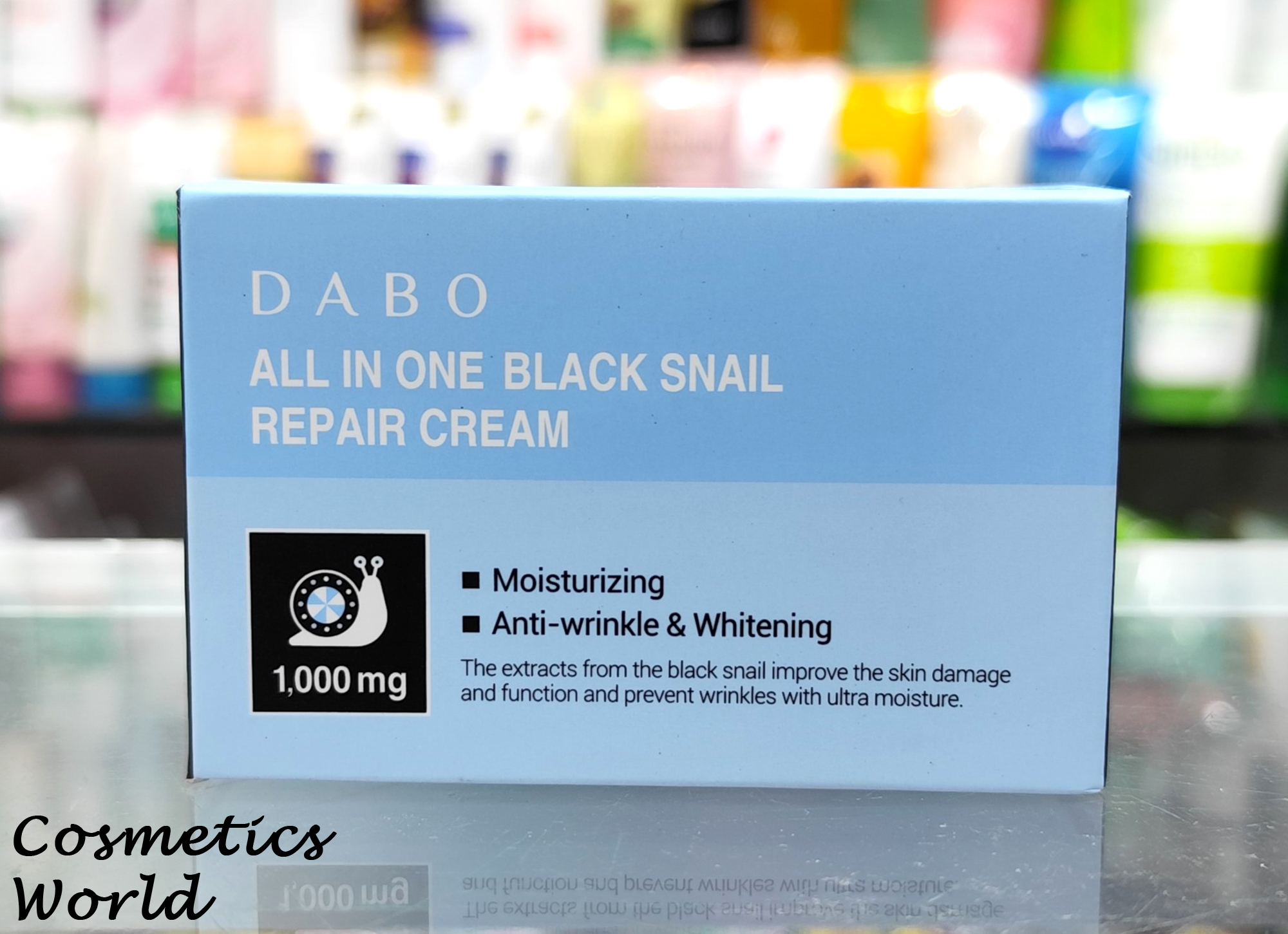 DABO All In One Black Snail Repair Cream - 100g (Korea) FlyMallonline shop bangladeshothoba.com