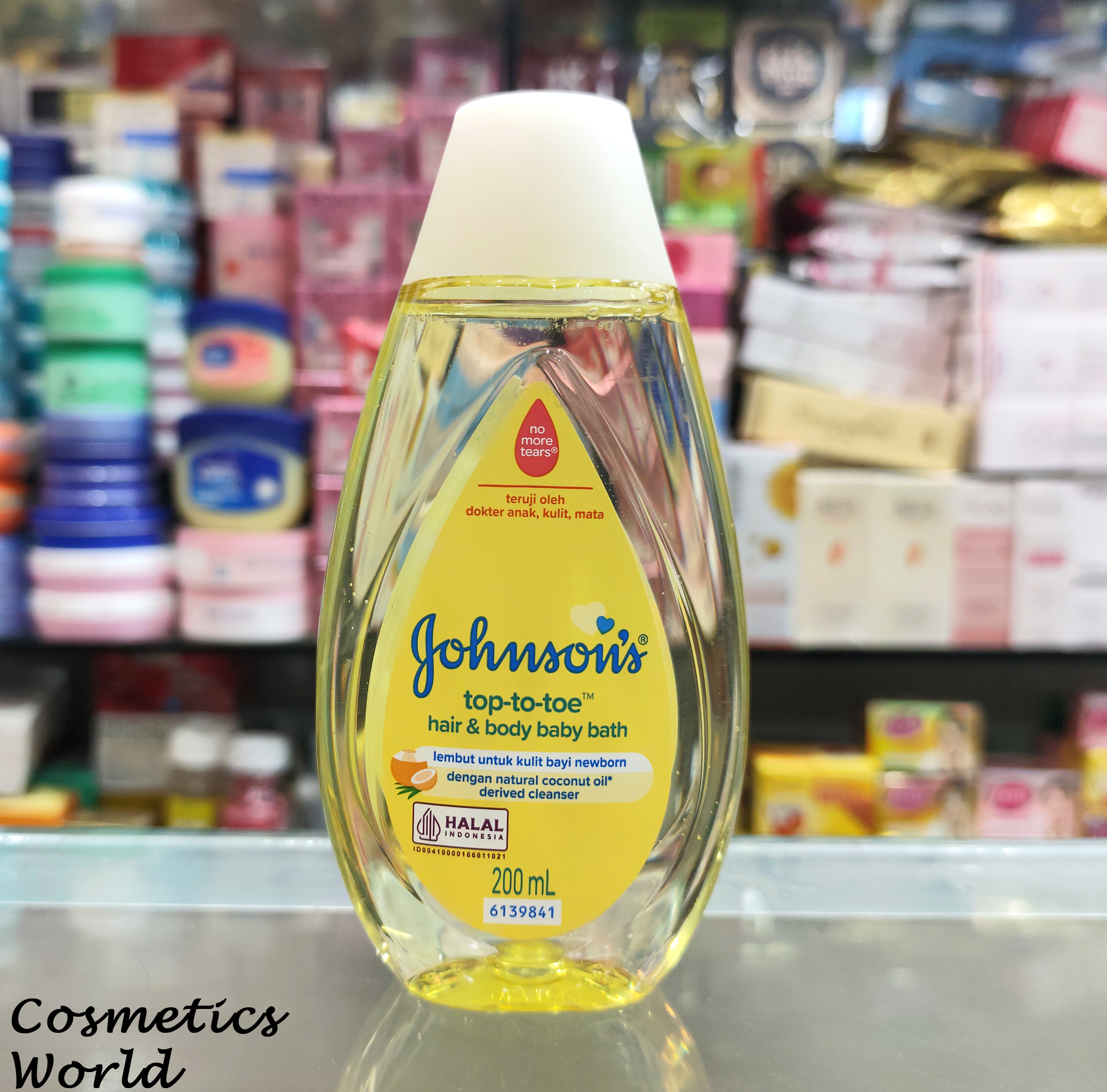 Johnson's Top To Toe Hair & Body Baby Bath - 200ml FlyMallonline shop bangladeshothoba.com