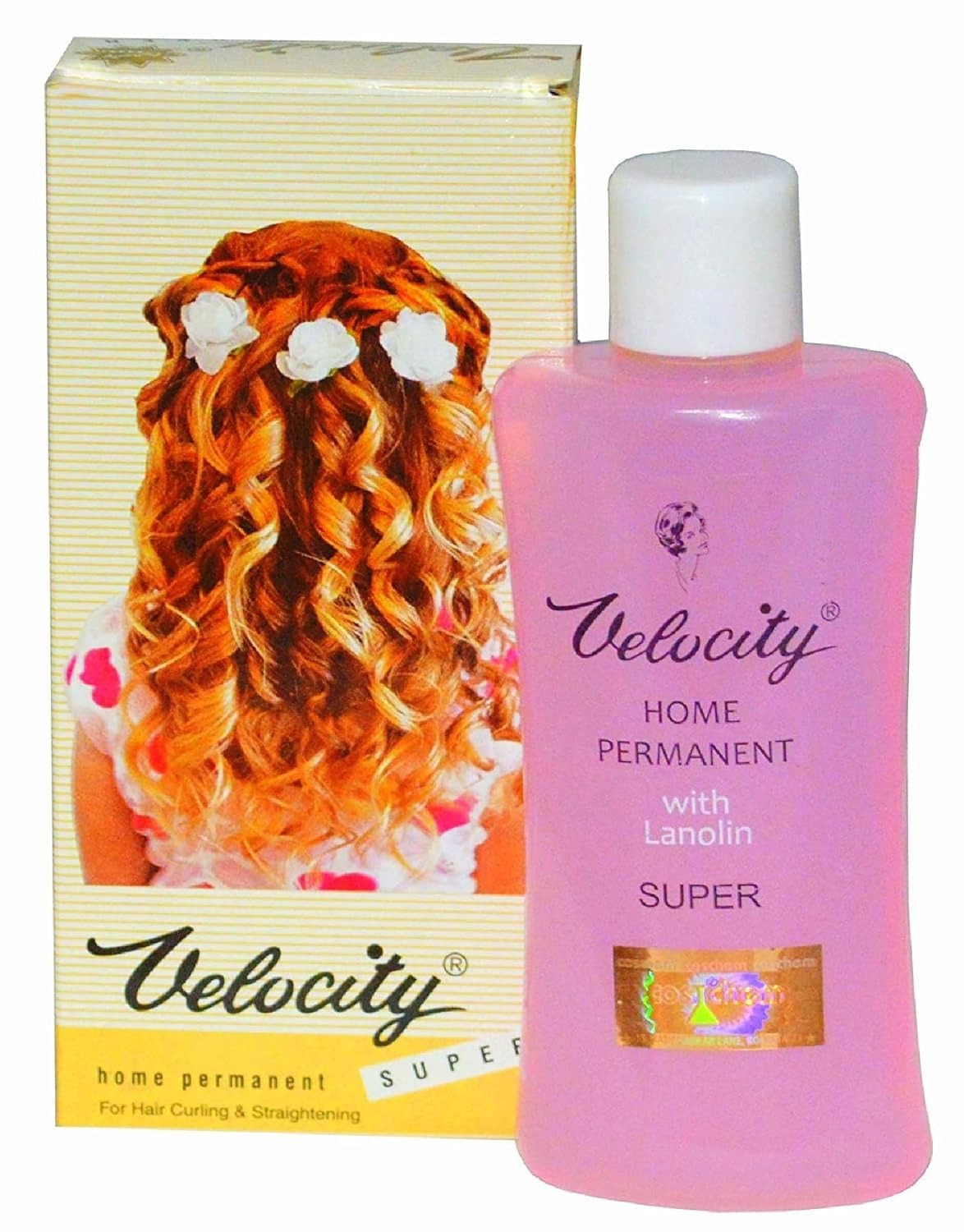 VELOCITY HOME PERMANENT - For Hair Curling and Sraightening(Baby Pink) FlyMallonline shop bangladeshothoba.com