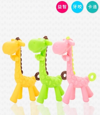 Picture of Baby Silicone Teether Giraffe Xierbao CN- 1pcs