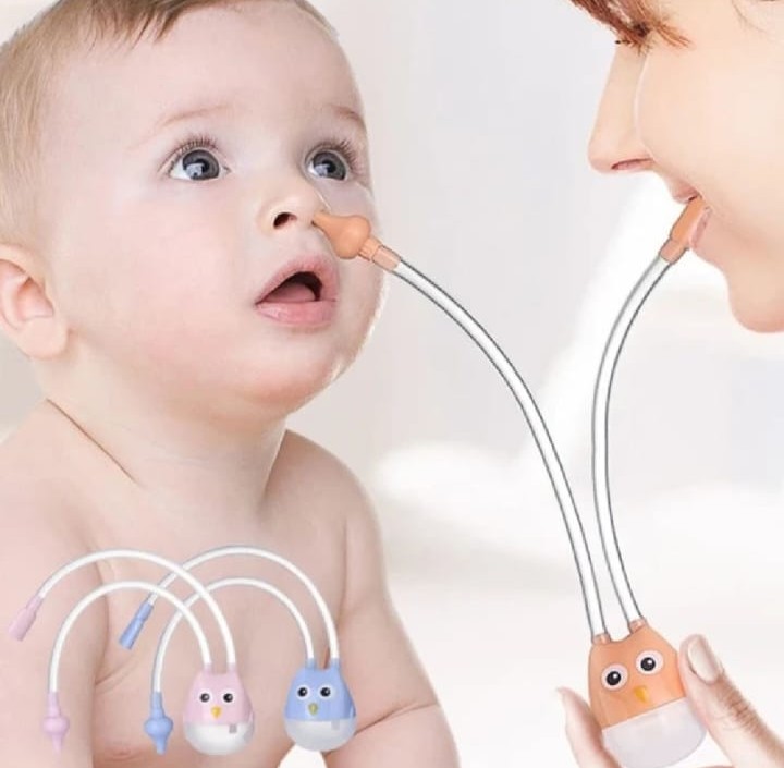 Picture of 5pcs Cartoon Print Big Size Silica gel children's hygienic nasal aspirator for nose Nose Cleaning/Nasal Aspirators Device_1pcs