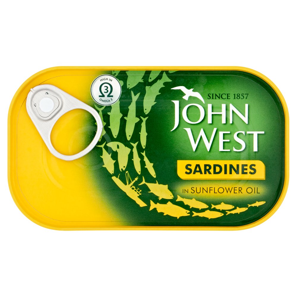 Picture of John West Sardines in Sunflower Oil 120gm