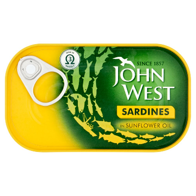 Picture of John West Sardines in Sunflower Oil 120gm