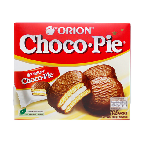 Picture of Orion Choco Pie 12 Individual Packages 360gm