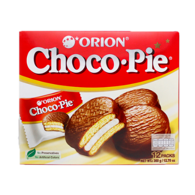 Picture of Orion Choco Pie 12 Individual Packages 360gm