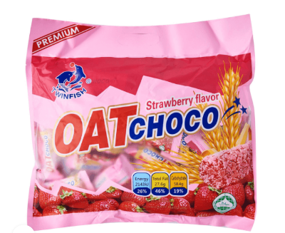 Picture of Premium twinfish Strawberry Flavour Oat Choco 400gm