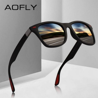 Picture of Black Classic Polarized Sunglasses for Men - Sun Glass For Men
