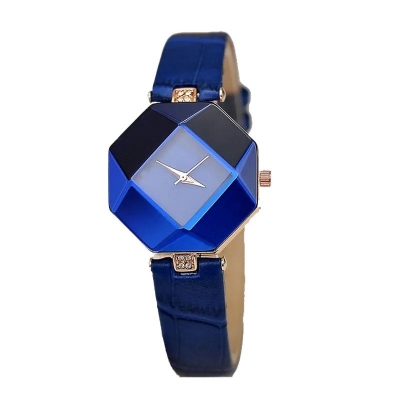 Picture of Leather analog ladies wrist watch for women