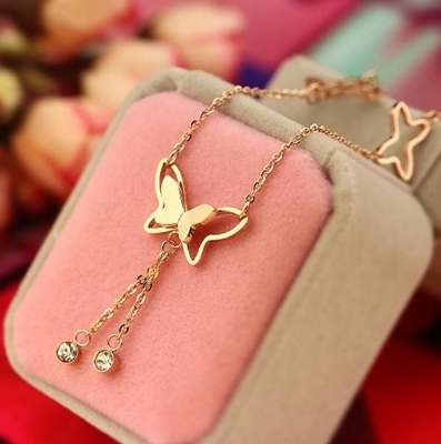 Picture of Butterfly Pendents Foot Chain Anklets Bracelets For Women - Payel