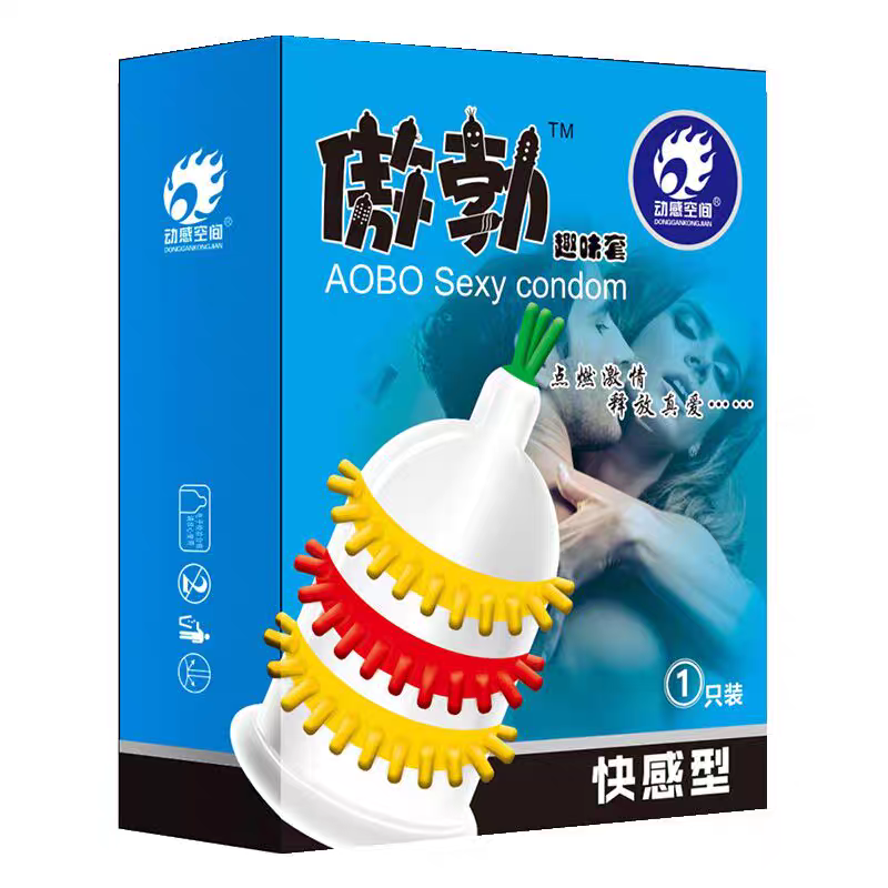 Picture of AOBO Special-shaped Imported Fun Condoms - 1 Pc