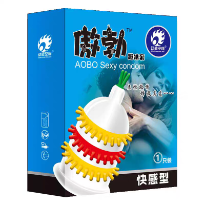 Picture of AOBO Special-shaped Imported Fun Condoms - 1 Pc