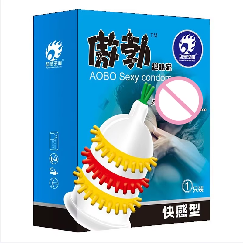 Picture of AOBO Special-shaped Chinese Fun Condoms - 5 Pcs