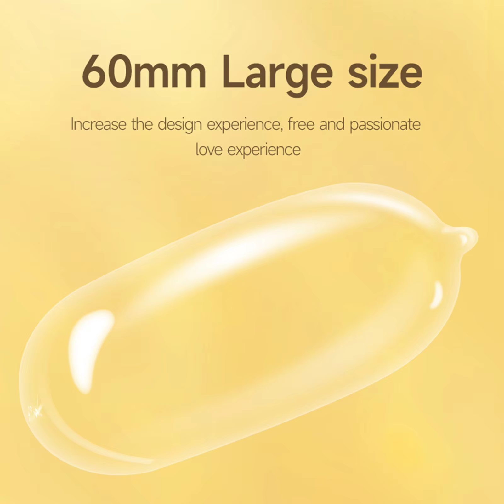Picture of GJG XXL  Big Size Hevvy Oil Lubricated Passionate Condoms -10PCS