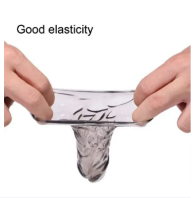 Picture of Dragon Head Extender Sleeve & Scrotum Holder, Premature Impotence Condom