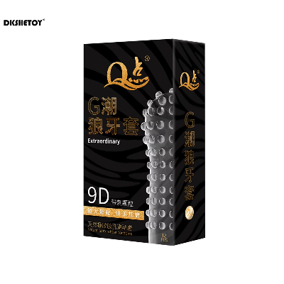 Picture of 9D Big Dots Condoms for men spikes dottet Hyaluronic Acid Super Lubricated Condoms